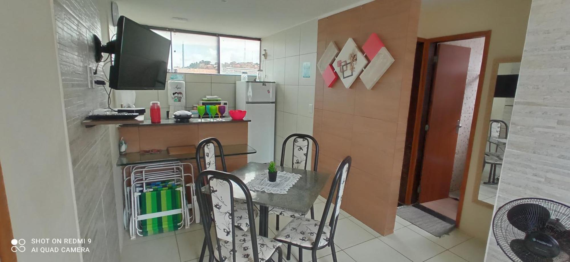 公寓 Lindo Apartamento, Pertinho Do Mar E Com Vista Maragoji